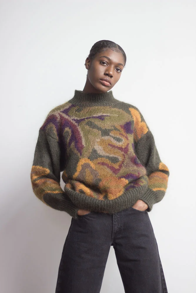 1980s Oversize Mohair Sweater — Wayward Collection